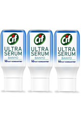 Cif Ultra Serum Konsantre Sprey Banyo Temizleyici 3x70 ml