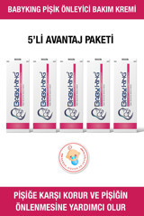Babyking Parfümsüz Parabensiz Pişik Kremi 5x37 gr