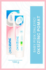 Oksizinc Baby Parfümsüz Parabensiz Pişik Kremi 100 gr