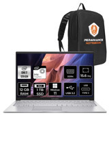 Asus Vivobook 15 X1504VA NJ412 Dahili Intel Iris Xe Graphics Eligible Intel Core i7 1355U 12 GB Ram 1 TB SSD 15.6 inç Full HD Windows 11 Home Laptop + PER4 Çanta
