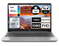 HP 250 G9 6Q8M5ES03 Dahili Intel Iris Xe Graphics Eligible Intel Core i5 1235U 16 GB Ram 1 TB SSD 15.6 inç Full HD FreeDos Laptop