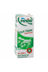 Pınar Sade Süt 200 ml