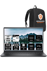 Dell Vostro 3520 N1605PVNB3520 Dahili Intel Iris Xe Graphics Eligible Intel Core i5 1235U 40 GB Ram 4 TB SSD 15.6 inç Full HD Windows 11 Pro Laptop + PER4 Çanta