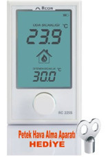 Rcon Rc 225 S 32 Derece 0.3 Derece Hassasiyet Kablosuz Dijital Termostat