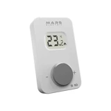 Mars S10 35 Derece 0.2 Derece Hassasiyet Kablosuz Dijital Termostat Beyaz