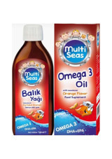 Miraderm Multi Seas Multi Seas Omega 3 Balık Yağı Şurup 150 ml