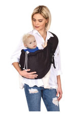 Sevi Bebe Art 63 Pratik 6-13 kg Kapasiteli Oturaklı Kanguru Siyah