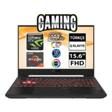 Asus TUF Gaming A15 FA507NUW14 Harici GeForce RTX 4050 AMD Ryzen 7 7735HS 16 GB Ram 512 GB SSD 15.6 inç Full HD Windows 11 Pro Oyuncu Laptop