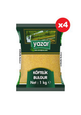 Yazar Köftelik Bulgur 4X1 kg