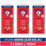 Le Petit Marseillais Akdeniz Çileği Aromalı Nemlendirici Duş Jeli 3x650 ml