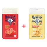 Le Petit Marseillais Akdeniz Çileği Vanilyalı Sütü Aromalı Nemlendirici Duş Jeli 2x250 ml