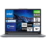 Lenovo IdeaPad Slim 3 16IAH8 83ES002HTR BT5 Dahili Intel UHD Graphics Intel Core i5 12450H 16 GB Ram 2 TB SSD 16 inç Full HD Windows 11 Pro Laptop