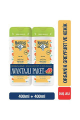 Le Petit Marseillais Güneşli Bahçeler Greyfurt Kekik Aromalı Nemlendirici Duş Jeli 2x400 ml