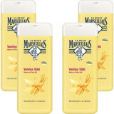 Le Petit Marseillais Vanilyalı Sütü Aromalı Nemlendirici Duş Jeli 4x400 ml