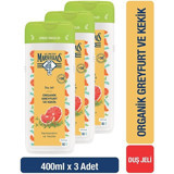 Le Petit Marseillais Güneşli Bahçeler Greyfurt Kekik Aromalı Nemlendirici Duş Jeli 3x400 ml