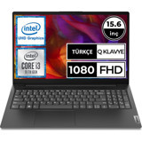 Lenovo V15 82KB000FTX08 Dahili Intel UHD Graphics Intel Core i3 1115G4 20 GB Ram 512 GB SSD 15.6 inç Full HD Windows 11 Home Laptop