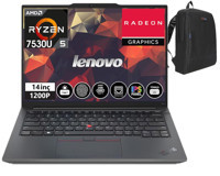 Lenovo Thinkpad E14 Gen 5 21JK0003TX BT24 Dahili AMD Radeon RX Vega 7 AMD Ryzen 5 7530U 16 GB Ram 256 GB SSD 14 inç Full HD FreeDos Laptop + WeblegelsinÇanta