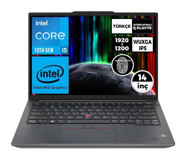 Lenovo Thinkpad E14 Gen 4 21E4S2MLE14 BT10 Dahili Intel Iris Xe Graphics Eligible Intel Core i5 1335U 16 GB Ram 256 GB SSD 14 inç Full HD Windows 11 Pro Laptop