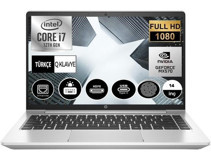 HP Probook 440 G9 6S6W2EAW05 Harici GeForce MX570A Intel Core i7 1255U 16 GB Ram 1 TB SSD 14 inç Full HD FreeDos Laptop
