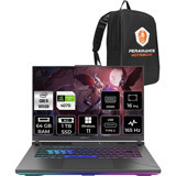 Asus ROG Strix G16 N3038P413 Harici GeForce RTX 4070 Intel Core i9 14900HX 64 GB Ram 1 TB SSD 16 inç Full HD Windows 11 Pro Oyuncu Laptop + PER4 Çanta