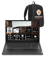 Lenovo NB V15 Gen 3 82TT00A6TX Dahili Intel Iris Xe Graphics Eligible Intel Core i5 1235U 16 GB Ram 1 TB SSD 15.6 inç Full HD Windows 11 Pro Laptop + PER4 Çanta
