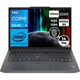 Lenovo Thinkpad E14 Gen 5 TB21JR0009TX07 Dahili Intel Iris Xe Graphics Eligible Intel Core i5 1335U 16 GB Ram 512 GB1 TB SSD 14 inç Full HD Windows 11 Pro Laptop