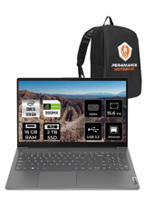 Lenovo V15 Gen 2 82KB00GQTX Harici GeForce MX350 Intel Core i5 1135G7 16 GB Ram 2 TB SSD 15.6 inç Full HD FreeDos Laptop + Çanta