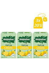 Doğadan Limon Poşet Bitki Çayı 3x20 Adet