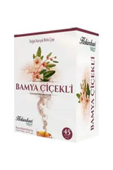 Hekimhan Bamya Çiçekli Poşet Bitki Çayı 45 Adet