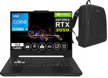 Asus TUF Gaming F15 20 Harici GeForce RTX 3050 Intel Core i5 12500H 16 GB Ram 1 TB SSD 15.6 inç Full HD Windows 11 Pro Oyuncu Laptop + Zetta Çanta