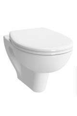 Vitra S10 Seramik Kanalsız Gömme Duvara Sıfır Asma Klozet Beyaz + Kapak