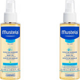 Mustela Avokadolu Bebek Masaj Yağı 2x100 ml