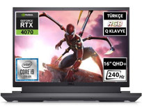 Dell Gaming G16 7630 G76302401024U07 Harici GeForce RTX 4070 Intel Core i9 13900HX 64 GB Ram 2 TB SSD 16 inç QHD FreeDos Oyuncu Laptop