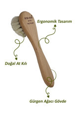 Ayşe Arga Yüz İçin Saplı At Kılı Fırçası