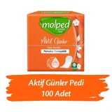 Molped Aktif Günler Organik 100'lü Normal Günlük Ped