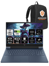 HP Victus 16 9J251EA Harici GeForce RTX 4060 Intel Core i5 14500HX 32 GB Ram 1 TB SSD 16.1 inç Full HD Windows 11 Pro Oyuncu Laptop + PER4 Çanta