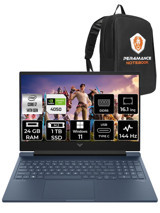 HP Victus 16 9J253EA Harici GeForce RTX 4050 Intel Core i7 14700HX 24 GB Ram 1 TB SSD 16.1 inç Full HD Windows 11 Home Oyuncu Laptop + PER4 Çanta