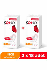 Kotex Parfümlü 18'li Normal Günlük Ped