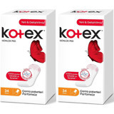 Kotex Parfumsüz Organik 2 Adet 34'lü Normal Günlük Ped