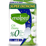 Molped Pure Soft Organik 18'li Gece Günlük Ped