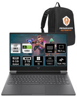 HP Victus 16 9J238EA Harici GeForce RTX 4060 Intel Core i5 14500HX 8 GB Ram 2 TB SSD 16.1 inç Full HD Windows 11 Pro Oyuncu Laptop + PER4 Çanta