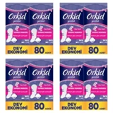 Orkid Deo Fresh Organik 4 Adet 80'li Normal Günlük Ped