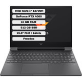 HP Victus Gaming 8U846EA Harici GeForce RTX 4060 Intel Core i7 13700H 16 GB Ram 512 GB SSD 15.6 inç Full HD FreeDos Oyuncu Laptop