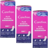 Carefree Organik 3 Adet 20'li Normal Günlük Ped