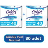 Orkid Organik 80'lı Normal Günlük Ped