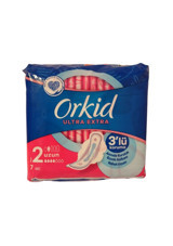 Orkid Ultra Extra Organik 2 Adet 7'li Uzun Günlük Ped