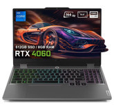 Lenovo LOQ 15IRX9 83DV00HNTR Harici GeForce RTX 4060 Intel Core i7 13650HX 8 GB DDR5 Ram 512 GB SSD 15.6 inç Full HD FreeDos Oyuncu Laptop