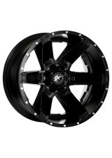 Emr 214-01 Matt Black 20 inç 6 Kol Alaşımlı Jant 4 Adet