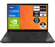 Lenovo MWS Thinkpad P16 21HK00C4TX 004 Harici GeForce RTX A500 Intel Core i7 1360P 34 GB Ram 1 TB SSD 16 inç Full HD Windows 11 Pro Oyuncu Laptop