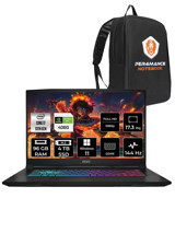 MSI Katana 17 B13VFK-1037XTR Harici GeForce RTX 4060 Intel Core i7 13620H 96 GB Ram 4 TB SSD 17.3 inç Full HD Windows 11 Pro Oyuncu Laptop + PER4 Çanta